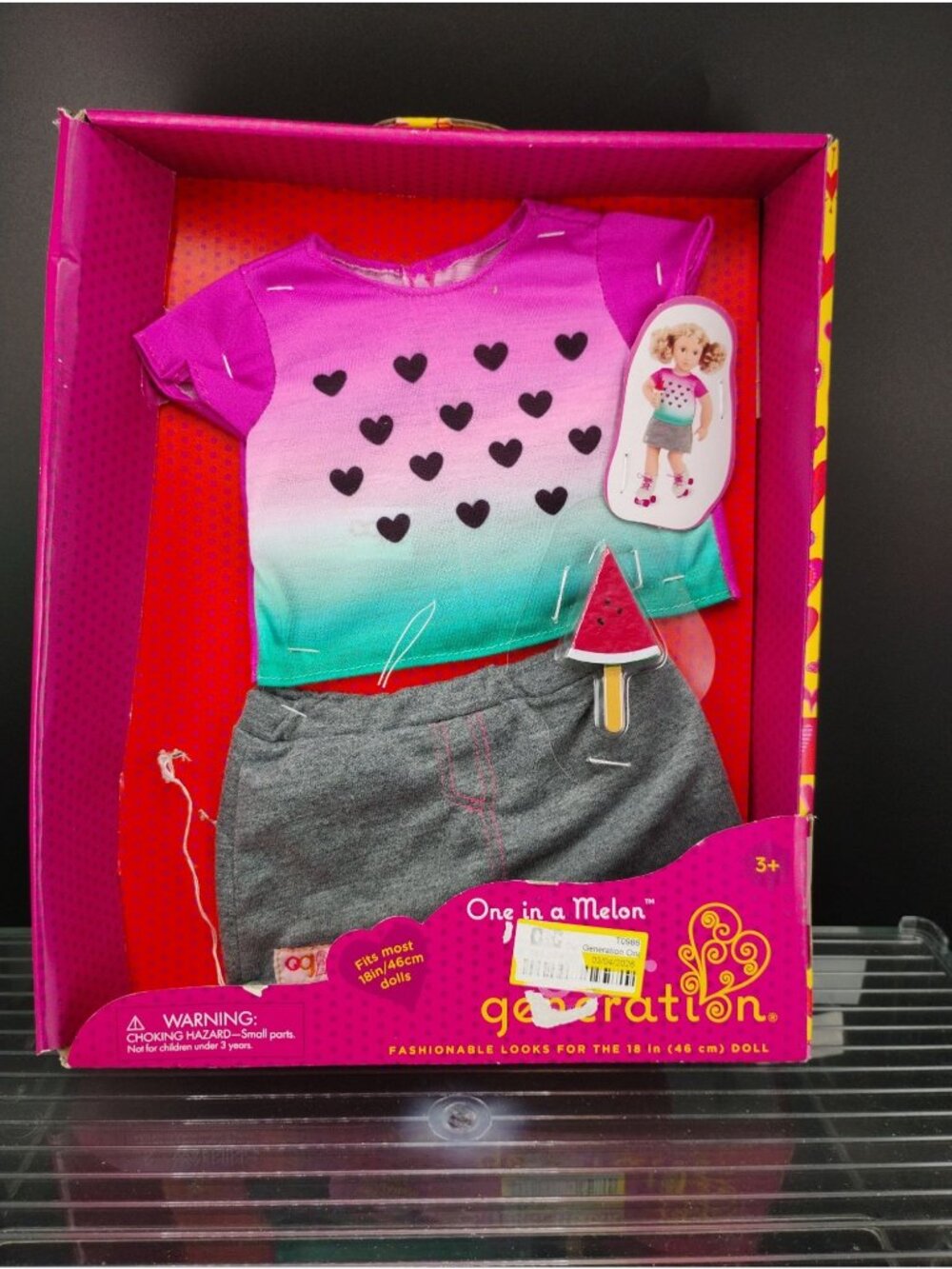 Our Generation Doll Outfit "One In A Melon" Set For 18-Inch Dolls